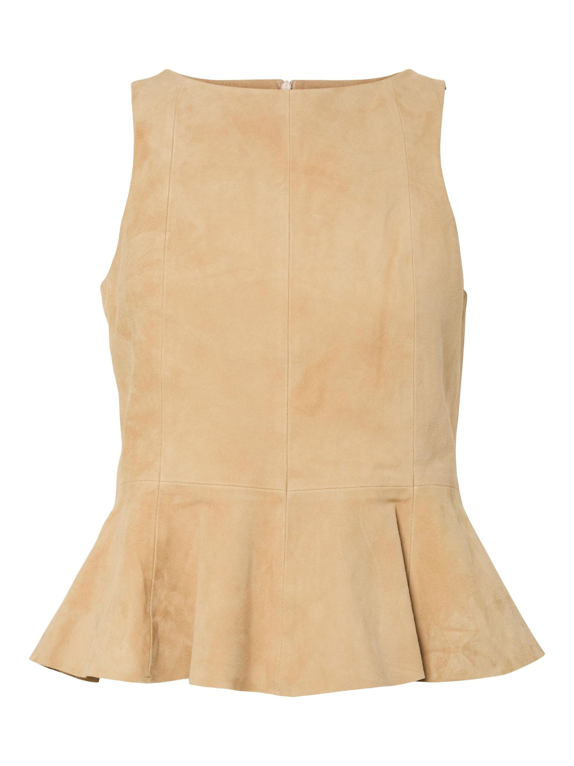 YASNOAH SUÈDE LEER TOP