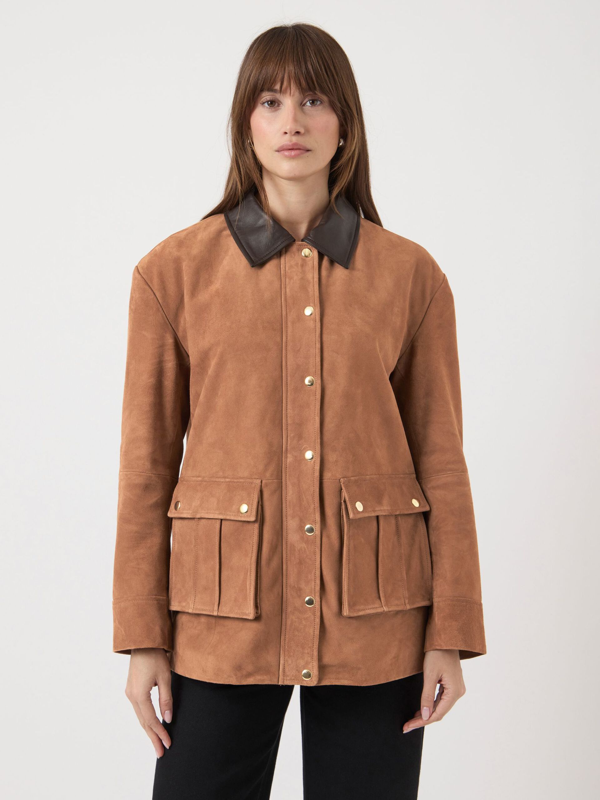  YASKAIA SUEDE LEREN JAS