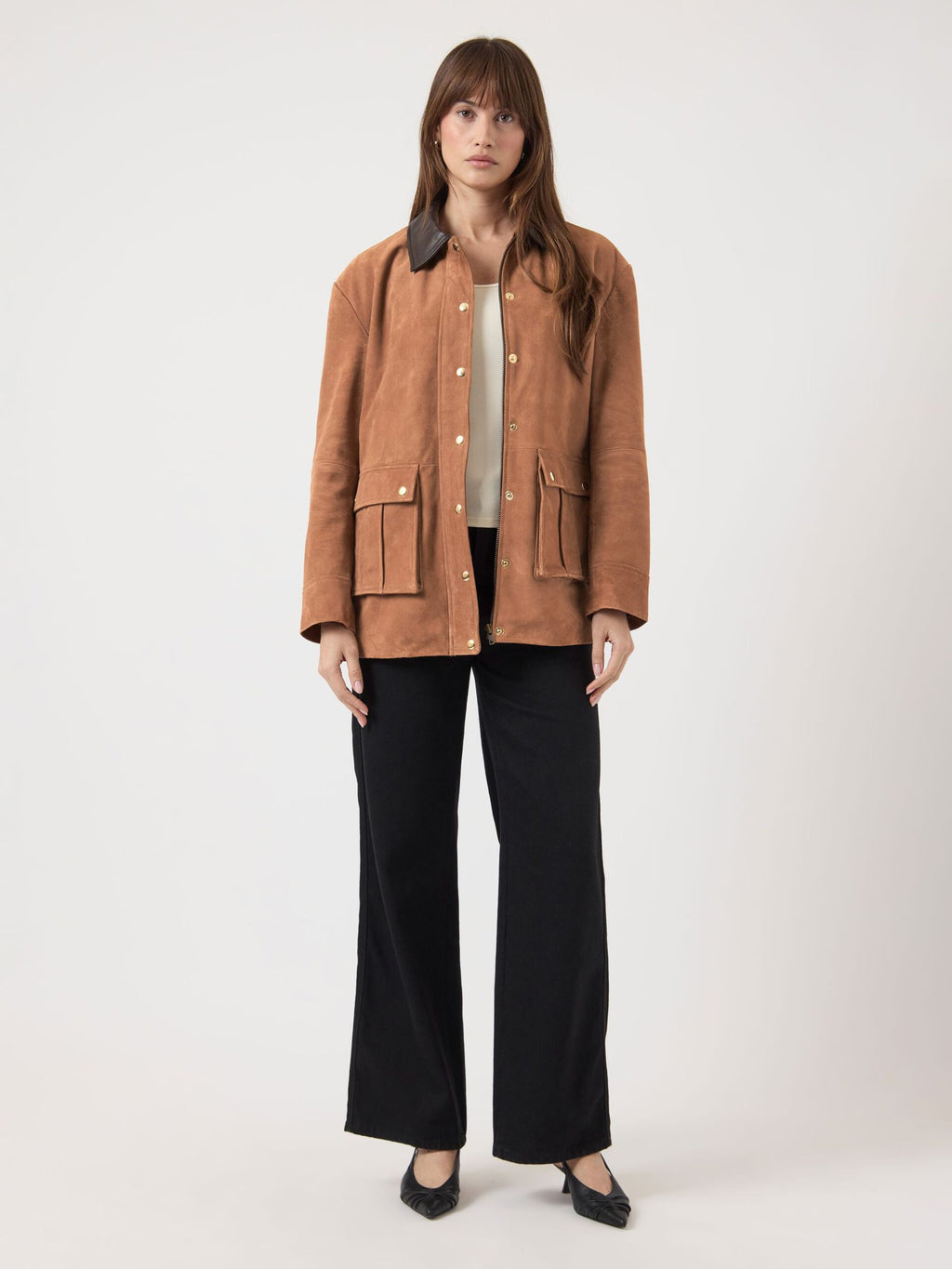  YASKAIA SUEDE LEREN JAS