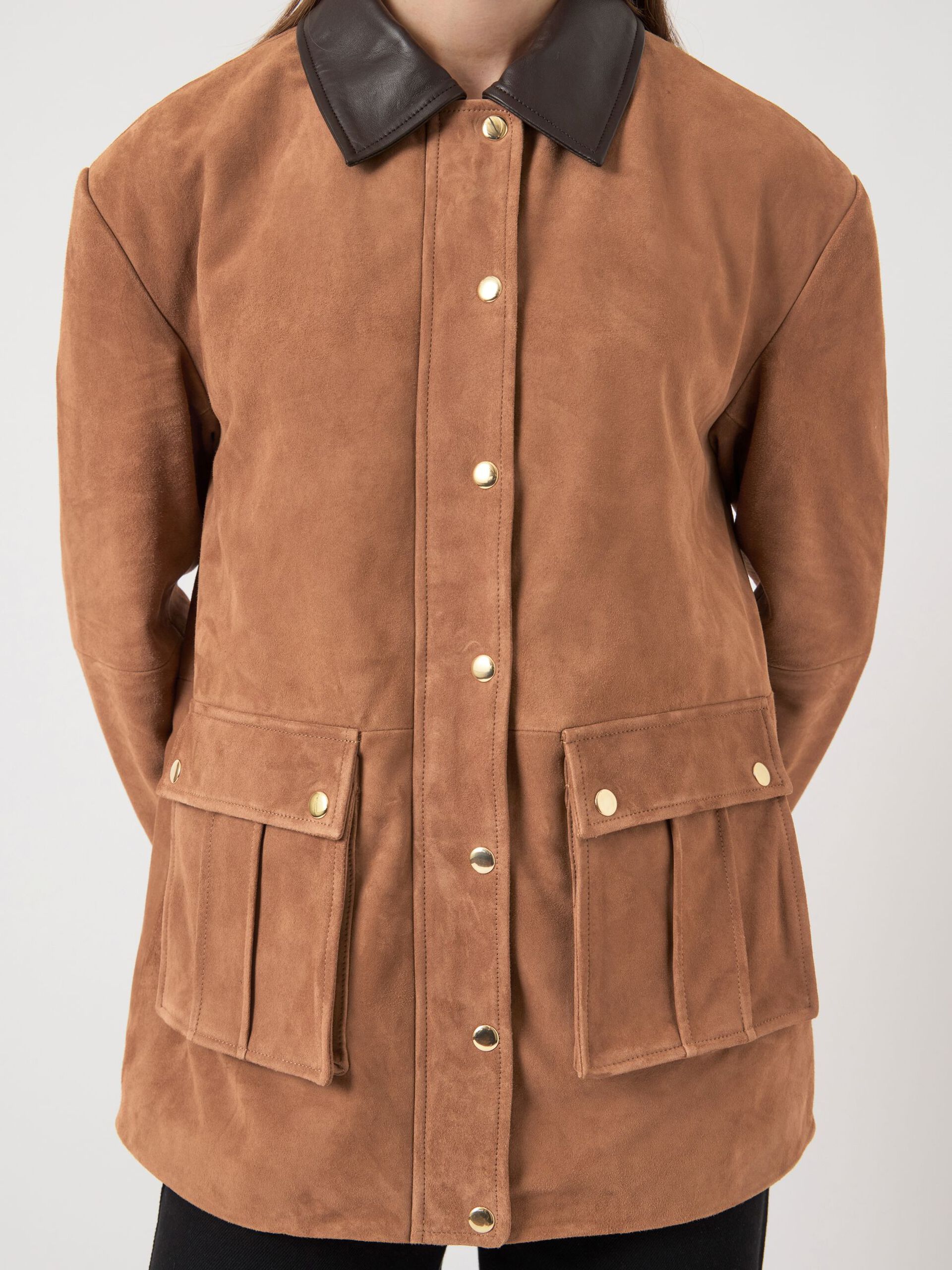  YASKAIA SUEDE LEREN JAS