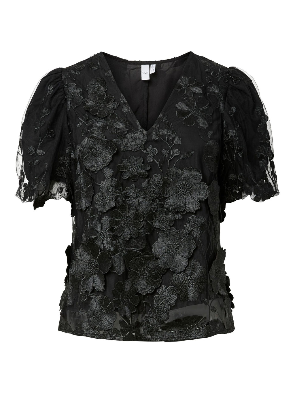  YASFLOWERING TOP MET KORTE MOUWEN