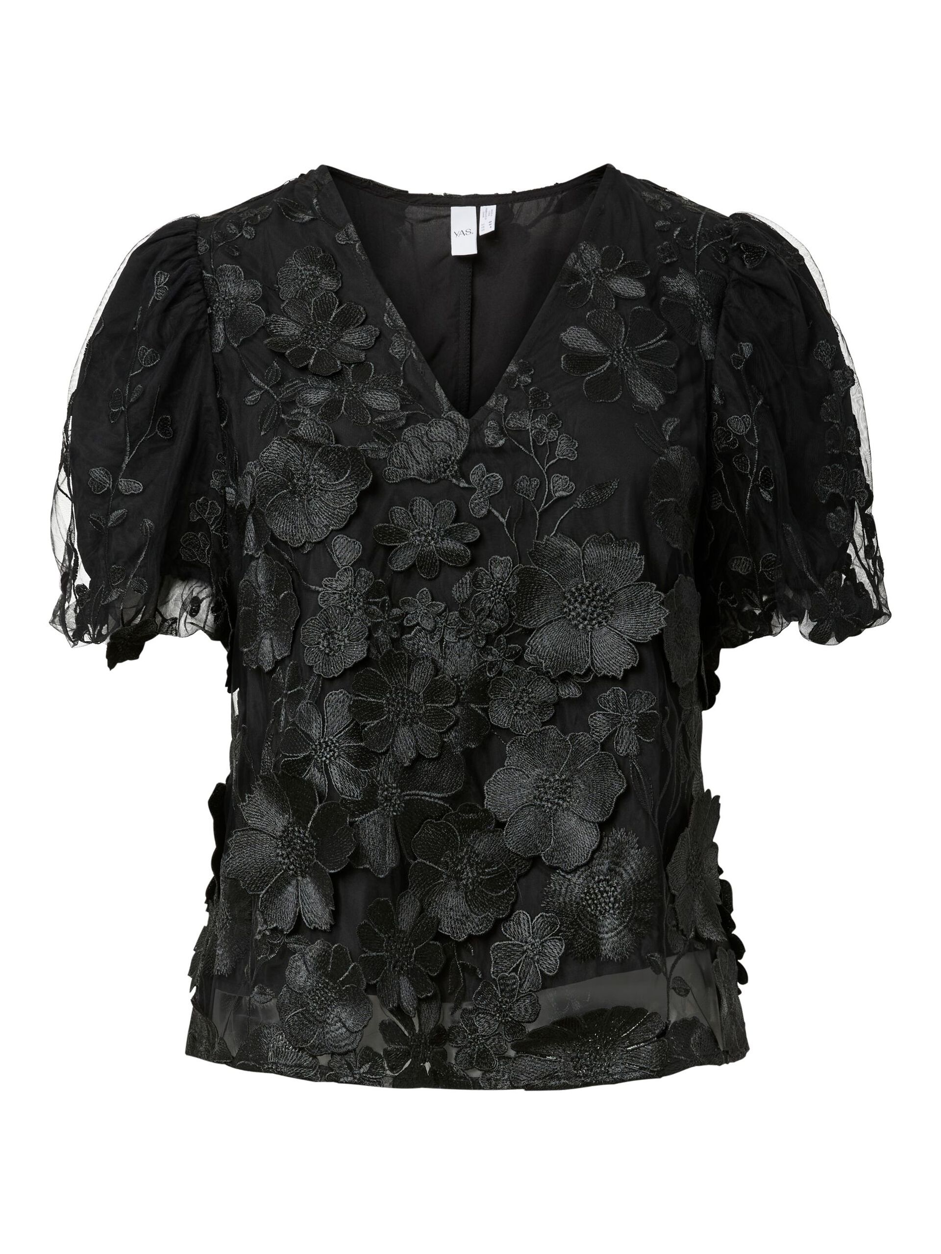  YASFLOWERING TOP MET KORTE MOUWEN